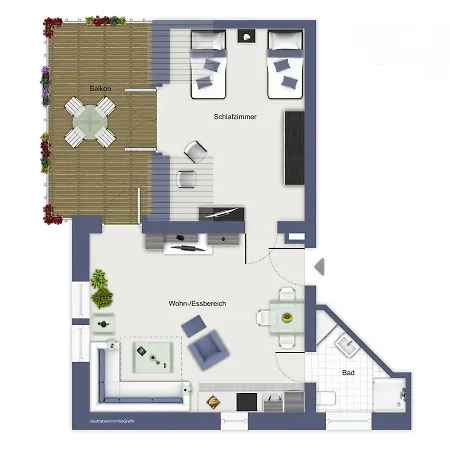 Glueckauf 07 Appartement